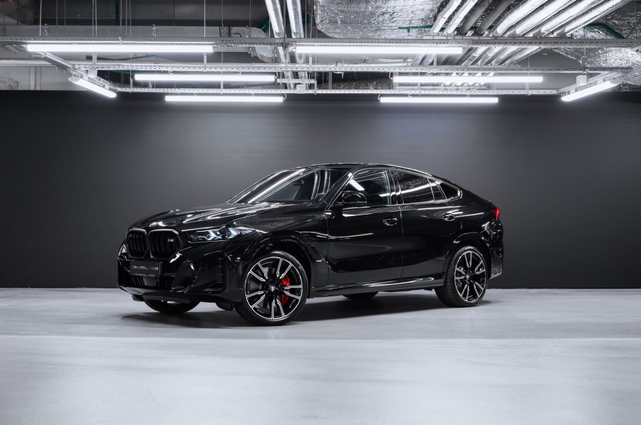 Черный BMW X6 M60i бензин в Crystal Car под заказ