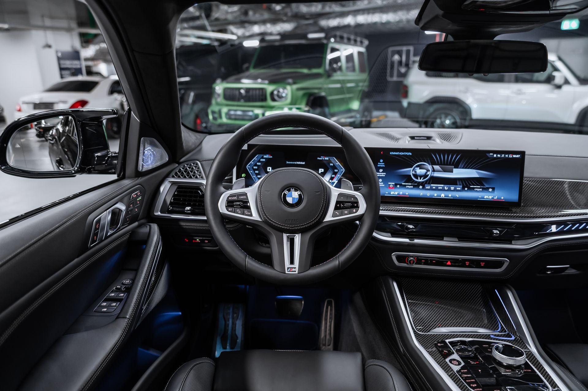 Черный BMW X6 M60i бензин в Crystal Car под заказ