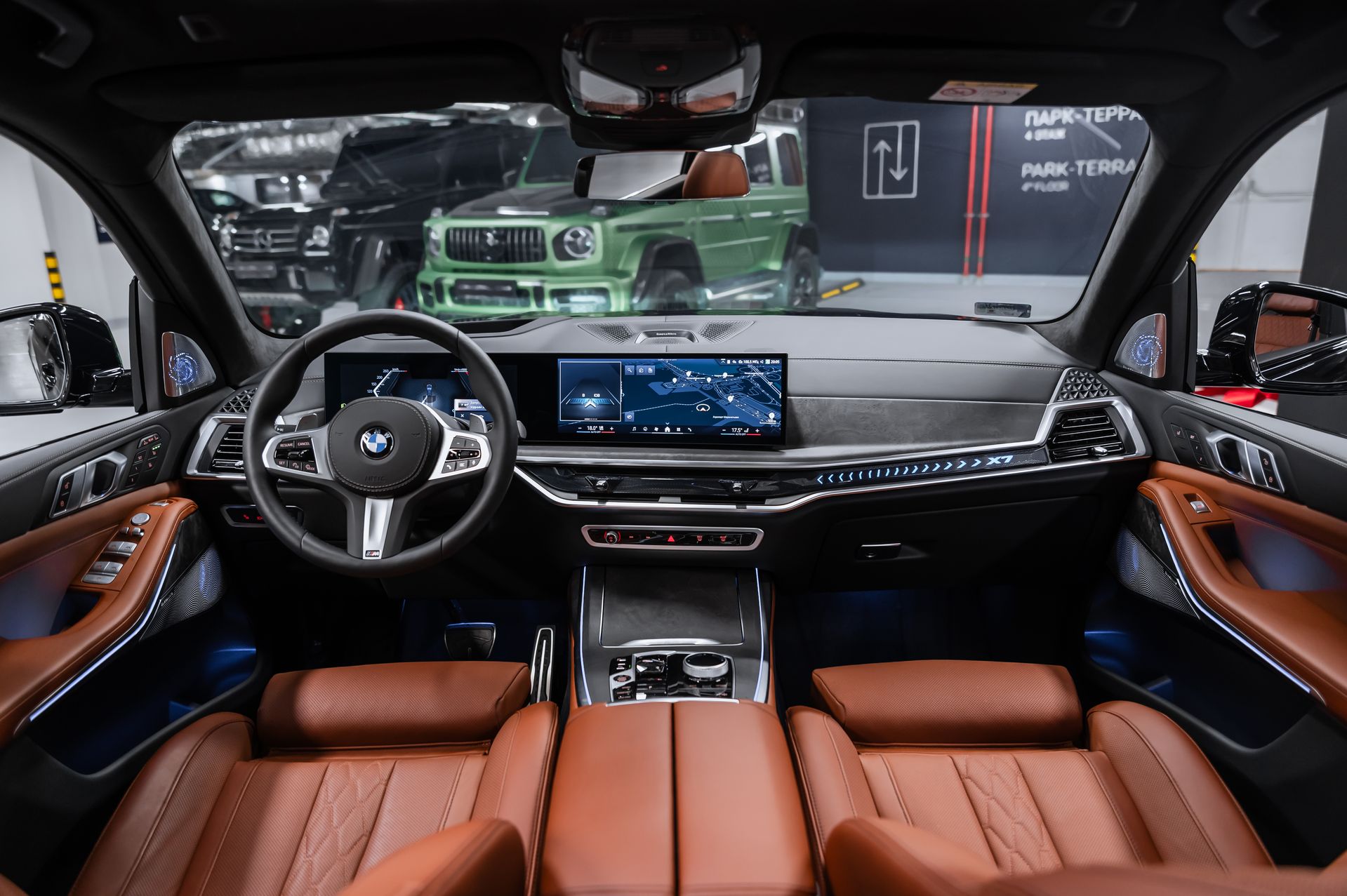 Черный BMW X7 xDrive40d M Sport Pro в Crystal Car под заказ