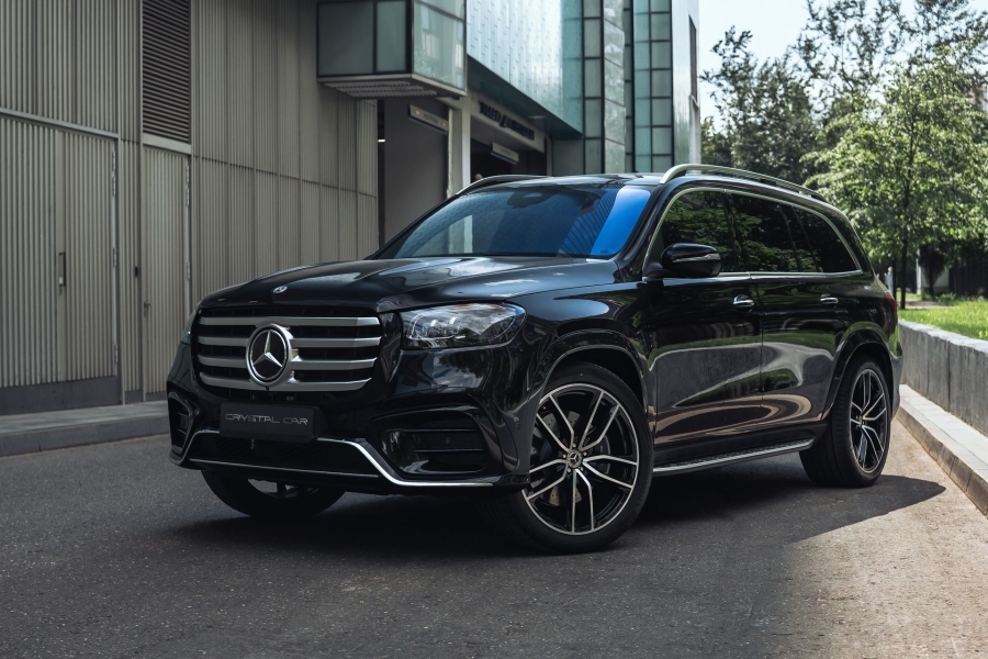 Черный Mercedes-Benz GLS 450 d 4MATIC в Crystal Car под заказ