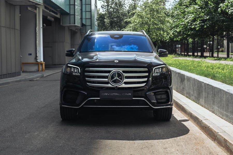 Черный Mercedes-Benz GLS 450 d 4MATIC в Crystal Car под заказ