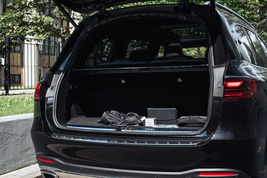 Черный Mercedes-Benz GLS 450 d 4MATIC в Crystal Car под заказ