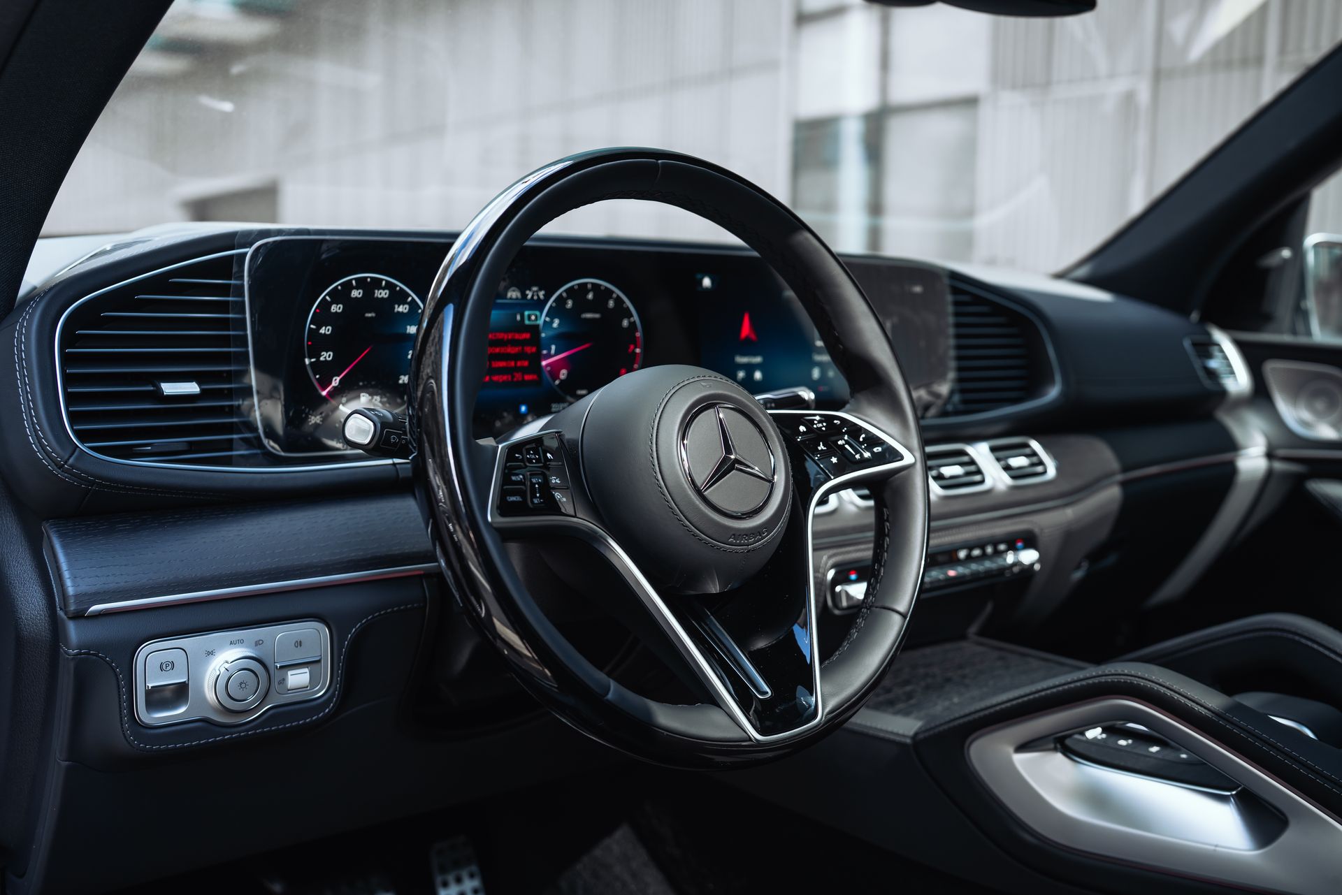 Черный Mercedes-Benz GLS 450 d 4MATIC в Crystal Car под заказ