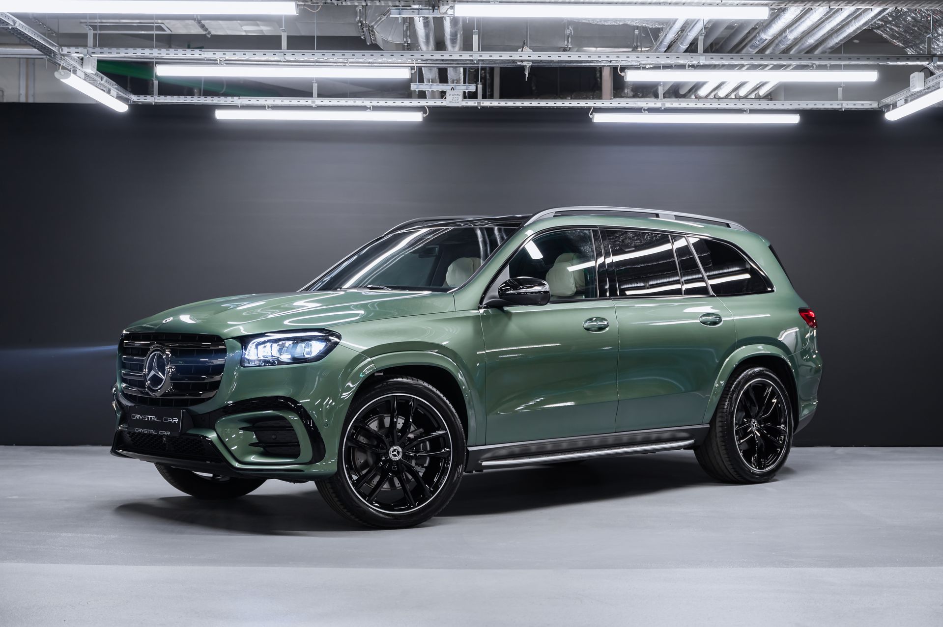 Зеленый хаки Mercedes-Benz GLS 450 d 4MATIC в Crystal Car под заказ