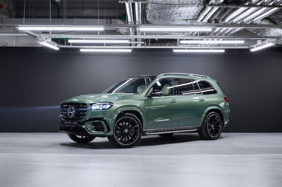 Зеленый хаки Mercedes-Benz GLS 450 d 4MATIC в Crystal Car под заказ