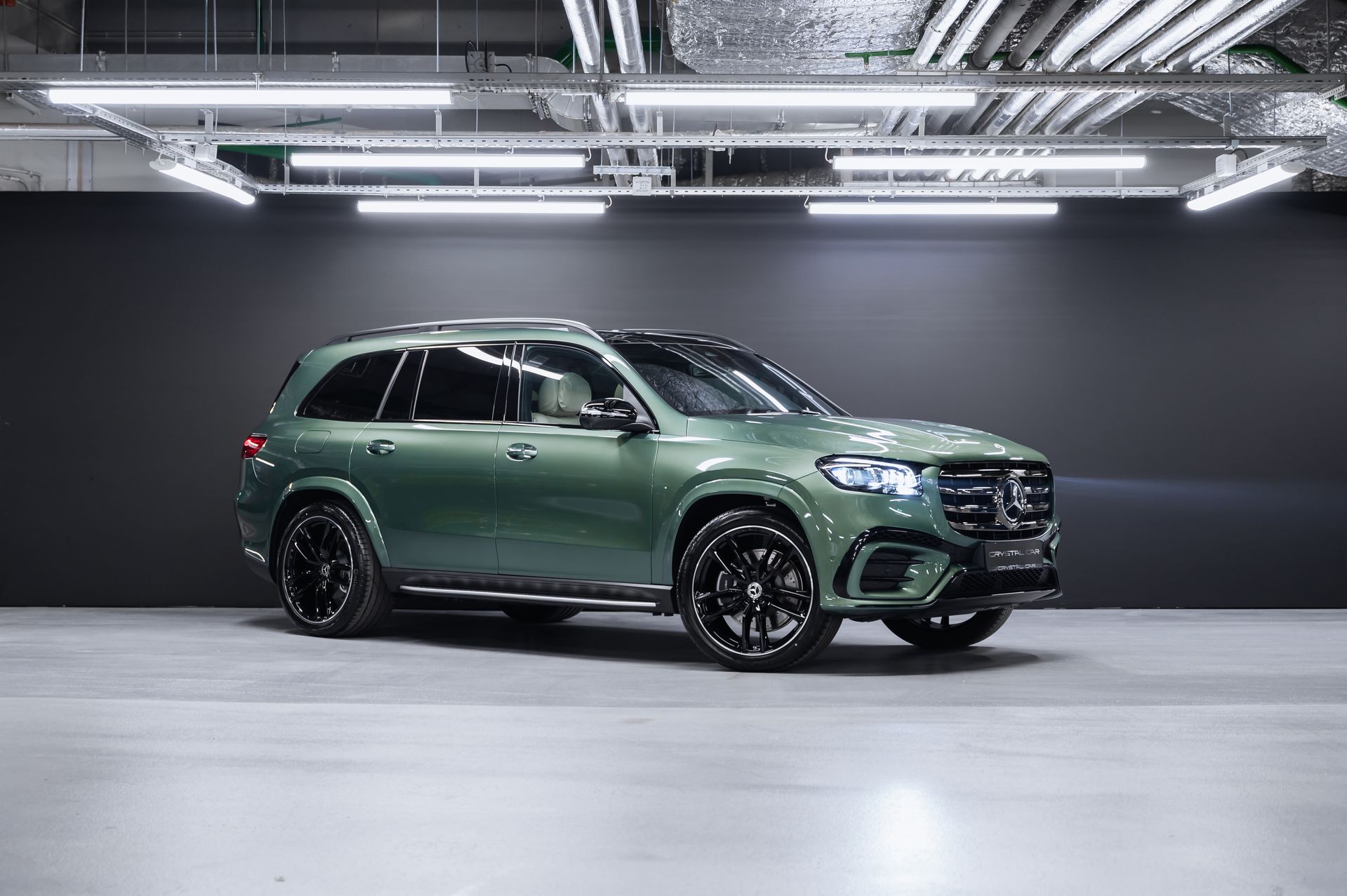 Зеленый хаки Mercedes-Benz GLS 450 d 4MATIC в Crystal Car под заказ