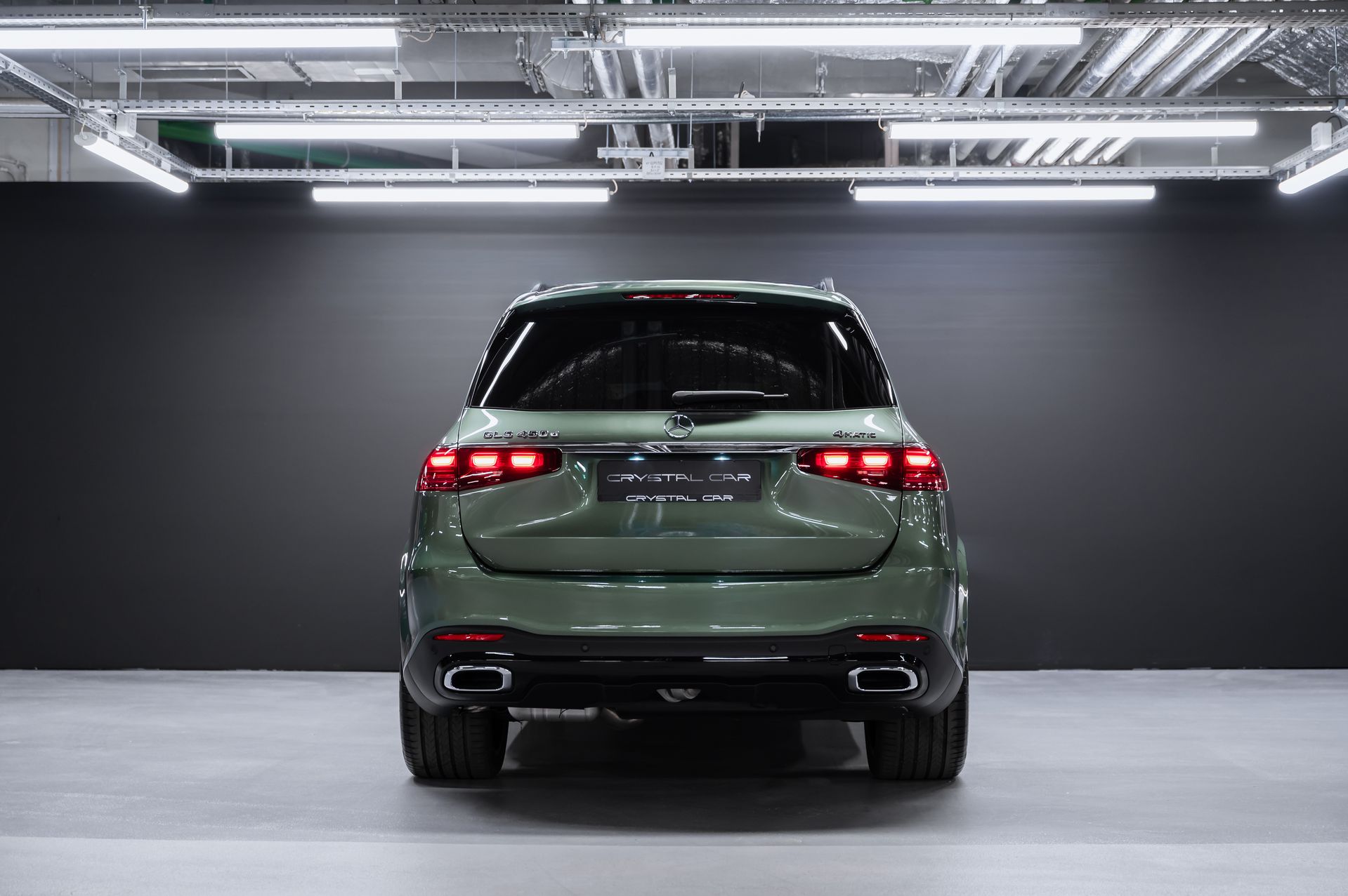 Зеленый хаки Mercedes-Benz GLS 450 d 4MATIC в Crystal Car под заказ