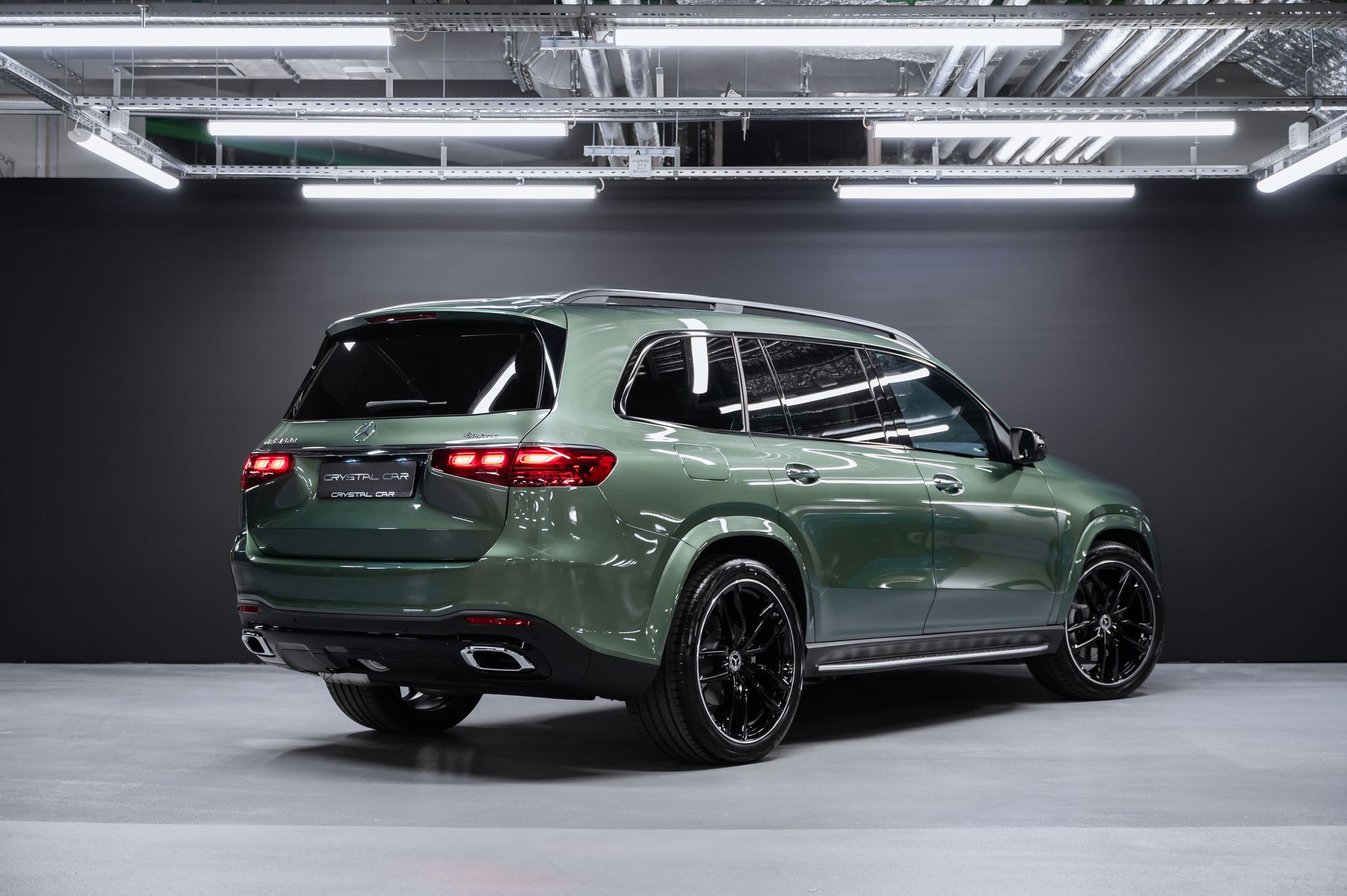 Зеленый хаки Mercedes-Benz GLS 450 d 4MATIC в Crystal Car под заказ