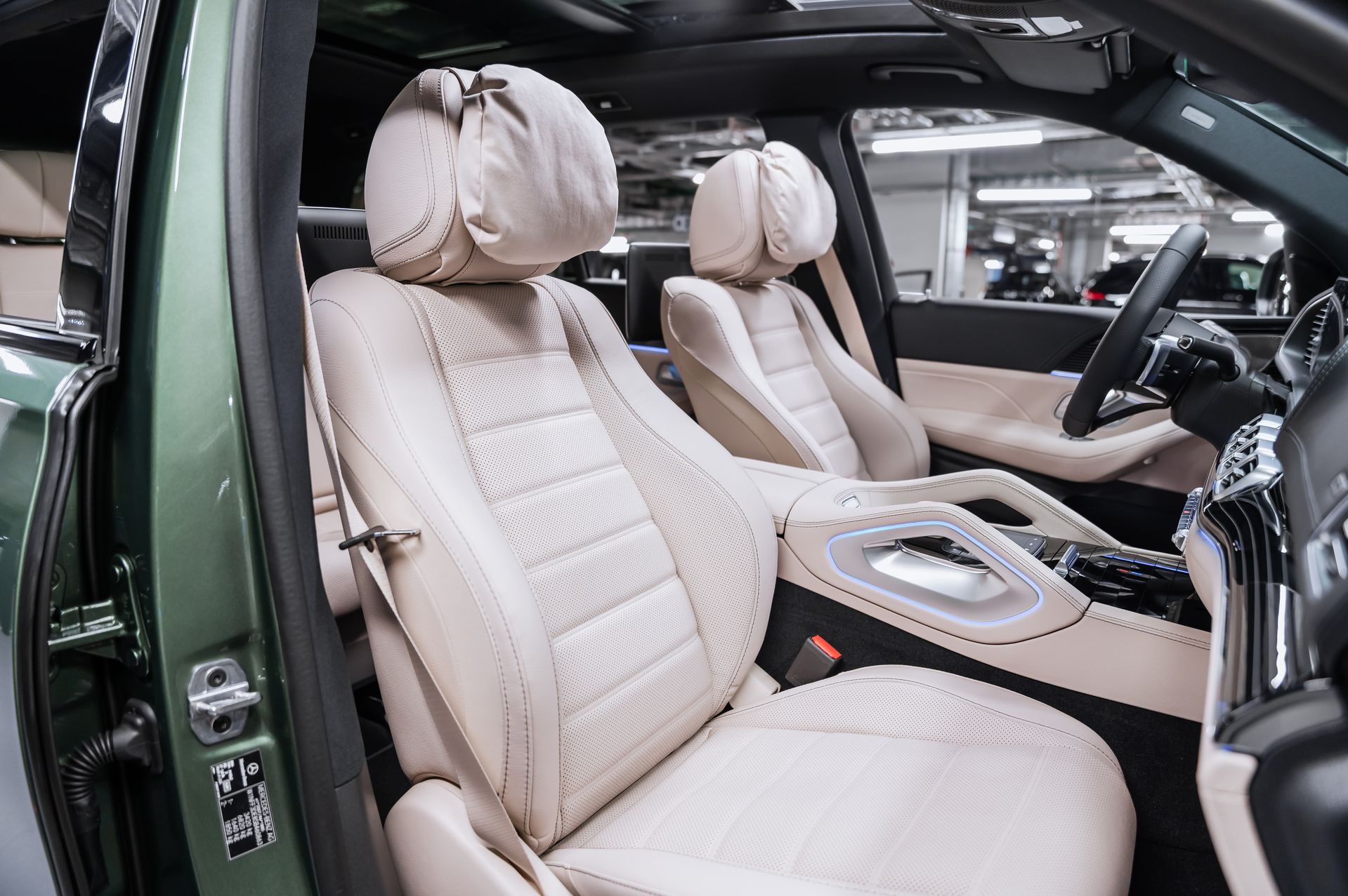 Зеленый хаки Mercedes-Benz GLS 450 d 4MATIC в Crystal Car под заказ