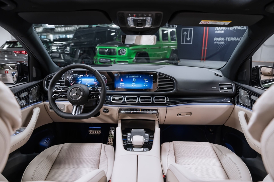 Зеленый хаки Mercedes-Benz GLS 450 d 4MATIC в Crystal Car под заказ