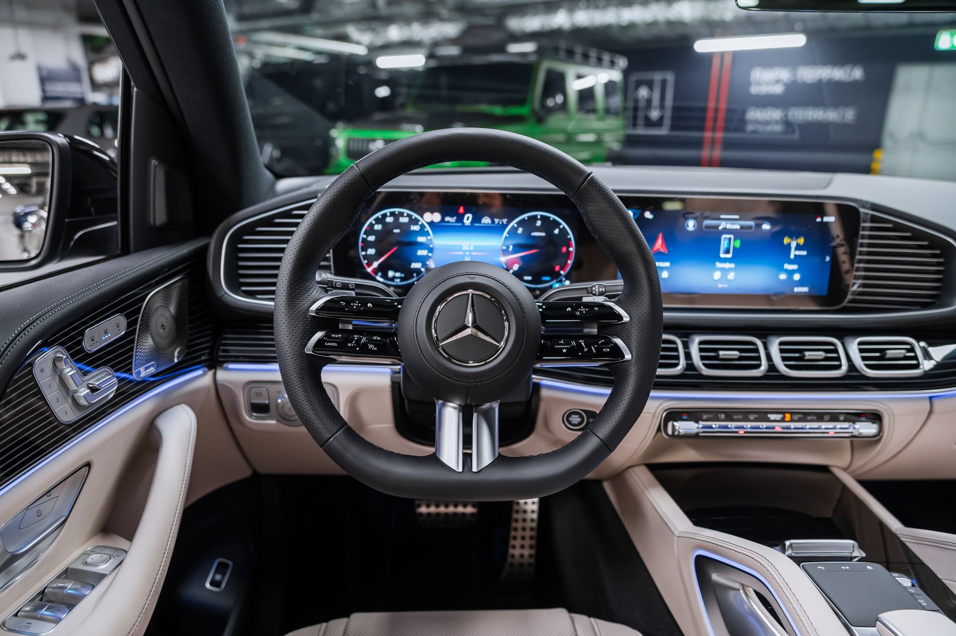 Зеленый хаки Mercedes-Benz GLS 450 d 4MATIC в Crystal Car под заказ