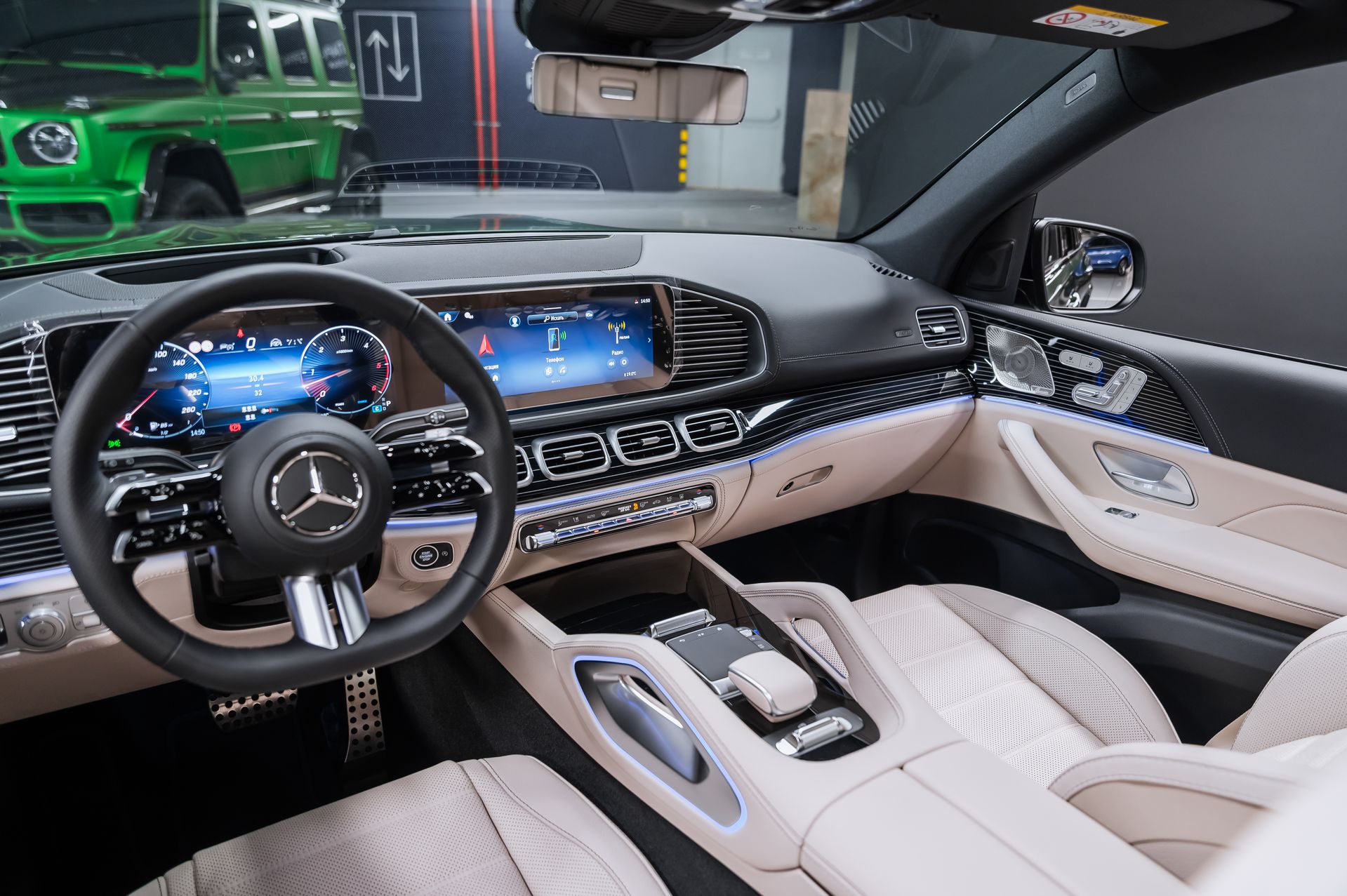 Зеленый хаки Mercedes-Benz GLS 450 d 4MATIC в Crystal Car под заказ