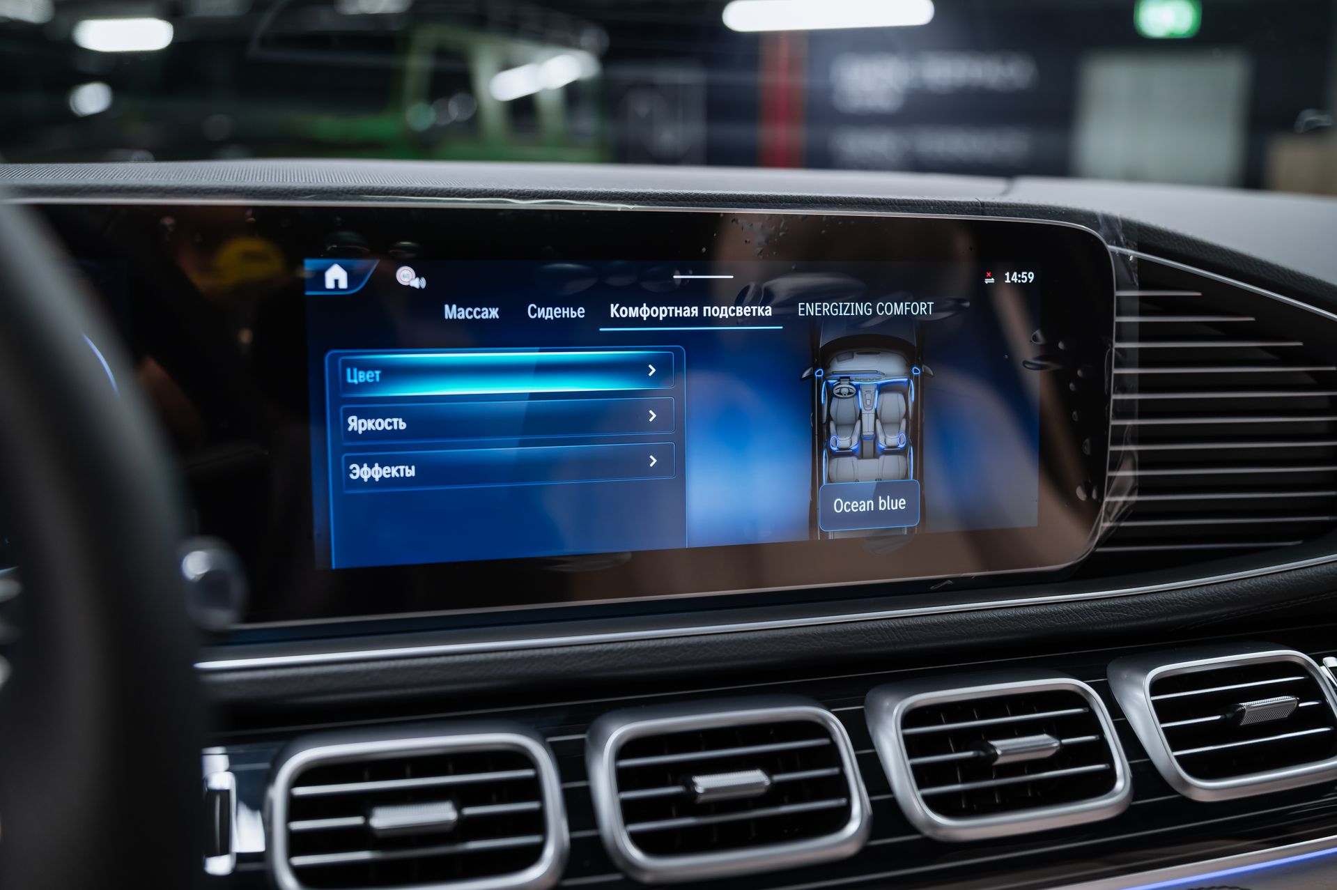 Зеленый хаки Mercedes-Benz GLS 450 d 4MATIC в Crystal Car под заказ