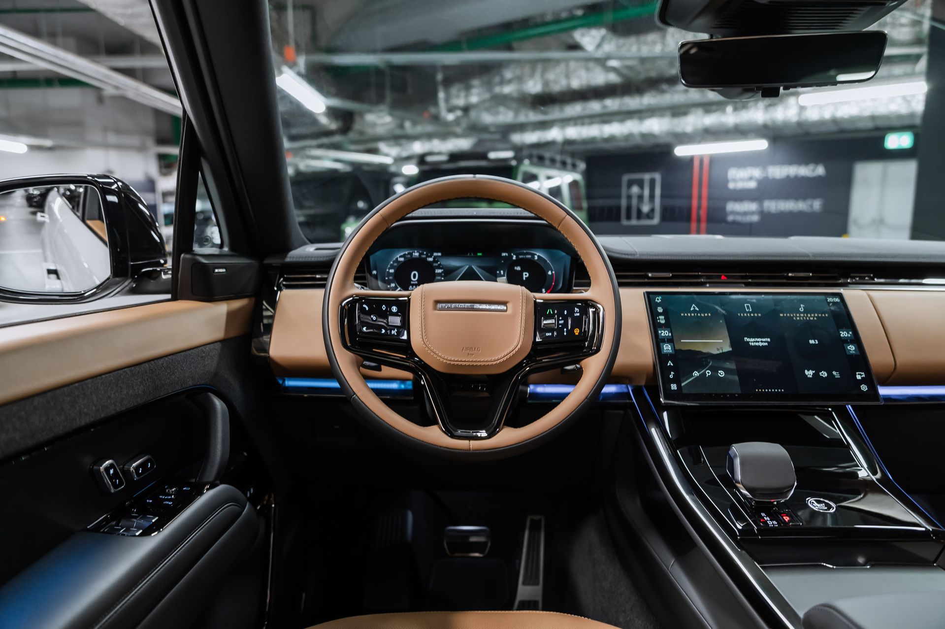 Белый Land Rover Range Rover Sport Autobiography в Crystal Car под заказ